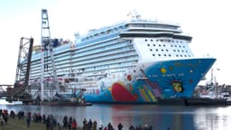 Coast Guard pauses search after crew member falls overboard from Norwegian Cruise ship
